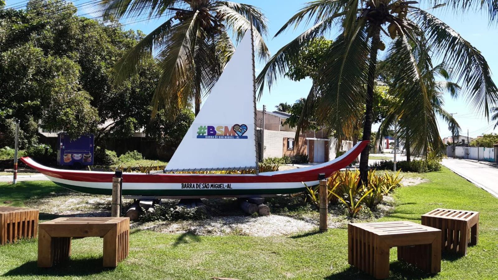 Chale Aconchegante Na Barra De Sao Miguel Villa Exterior photo